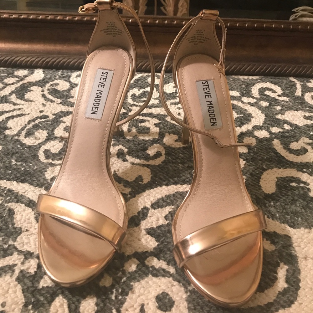 Steve Madden Rose Gold Heel