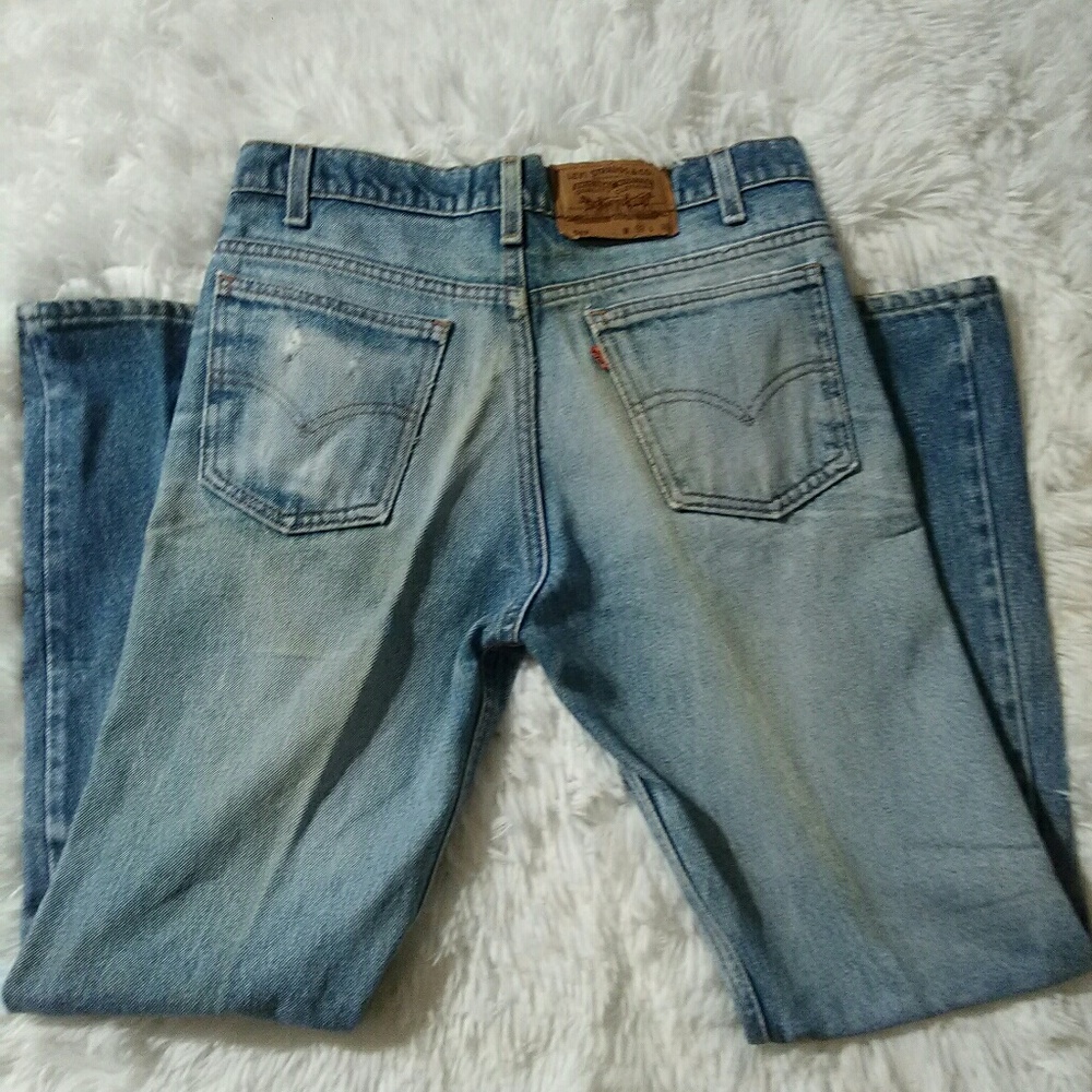 Vintage Orange tab Levis