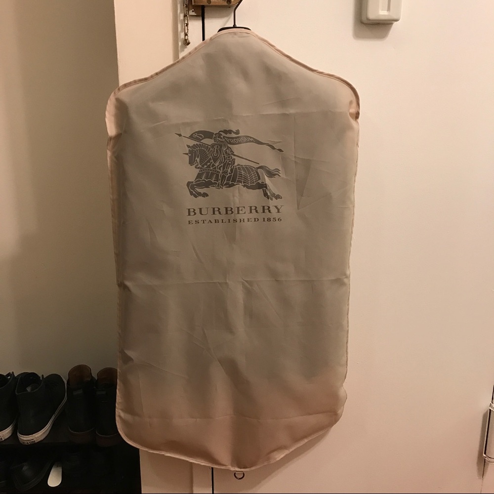 Burberry Zippered Garment Bag