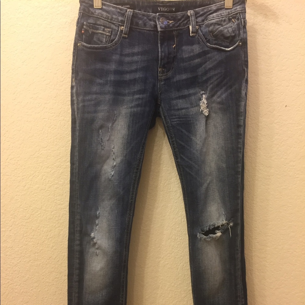 Distressed Jeans