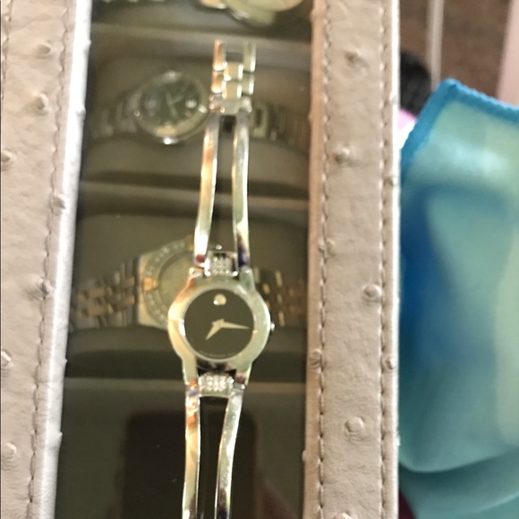 Movado Omarosa w/diamond bangle