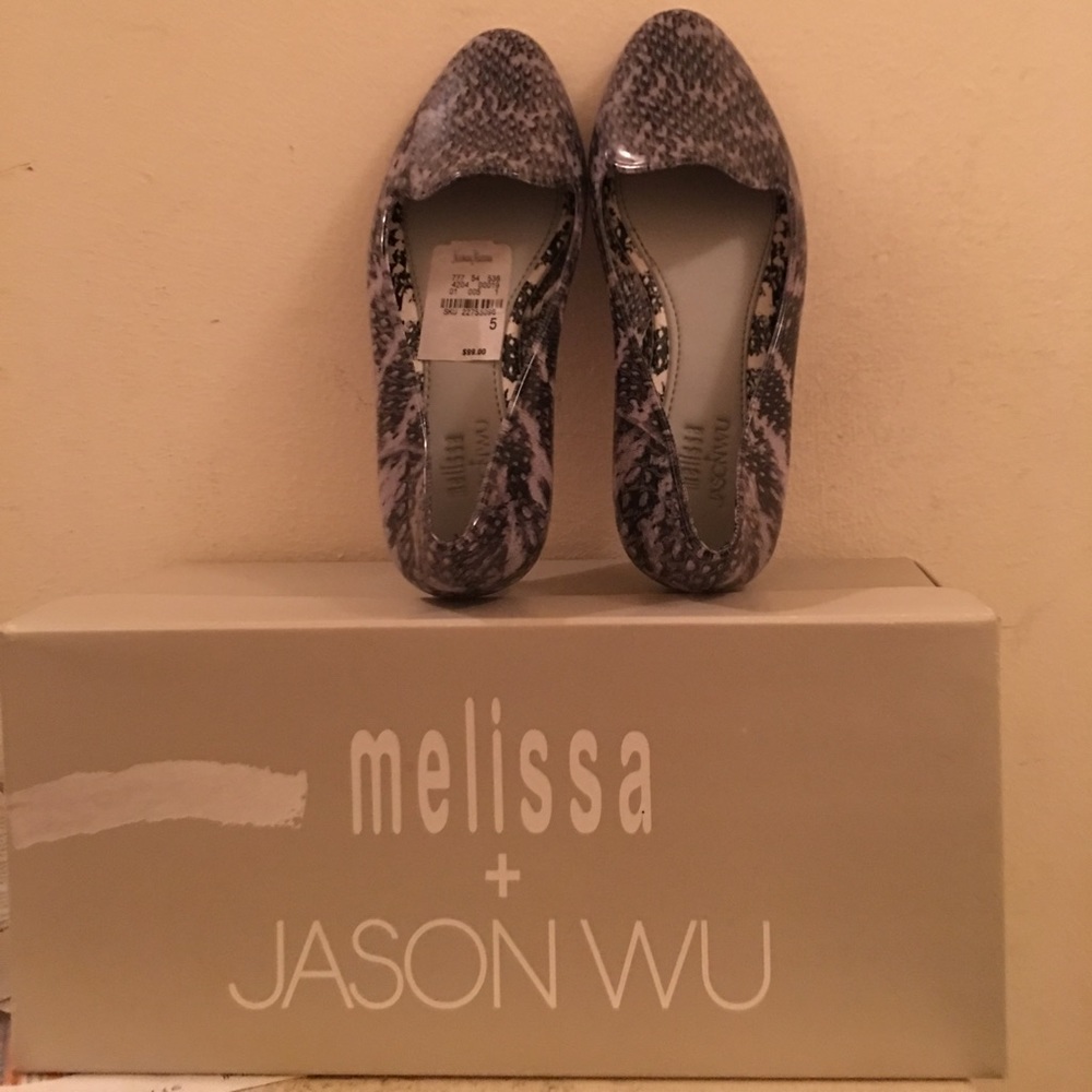 Melissa&chasing wu rain shoes