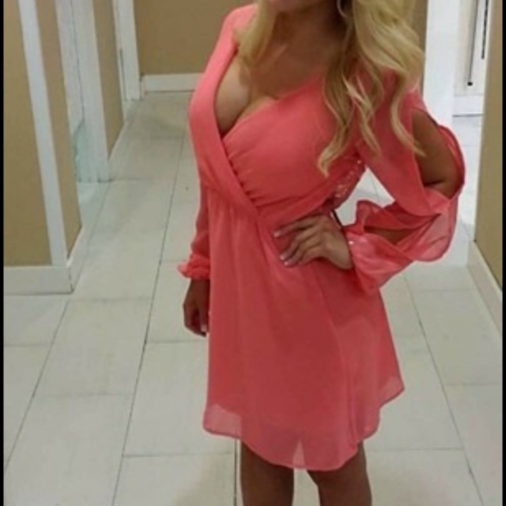 Arden B pink dress