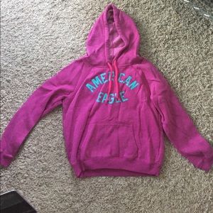 Purple American Eagle Hoodie
