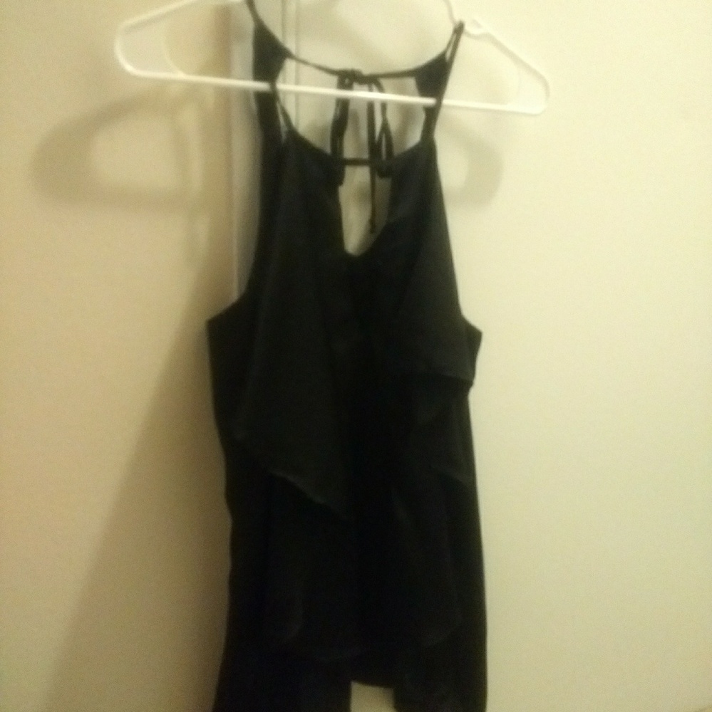 Ruffled Frederick's of Hollywood top