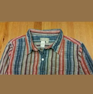 *SOLD* The Territory Ahead Striped Blouse Top