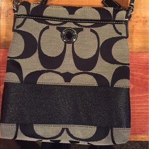 Coach cross body purse