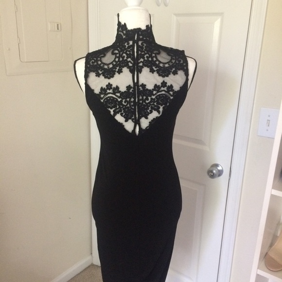 Brand New Alice + Olivia Black Lace Dress - Picture 3 of 3