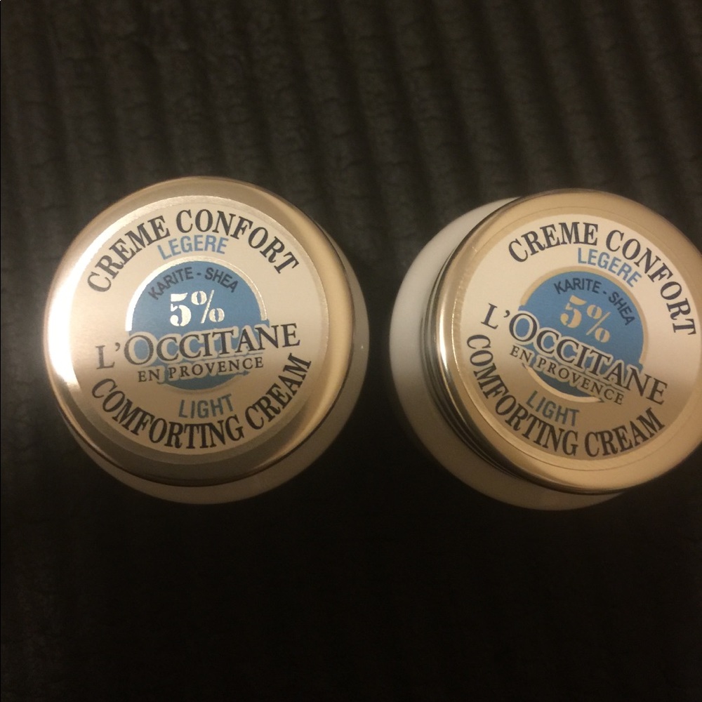 Loccitance comforting cream sample duo