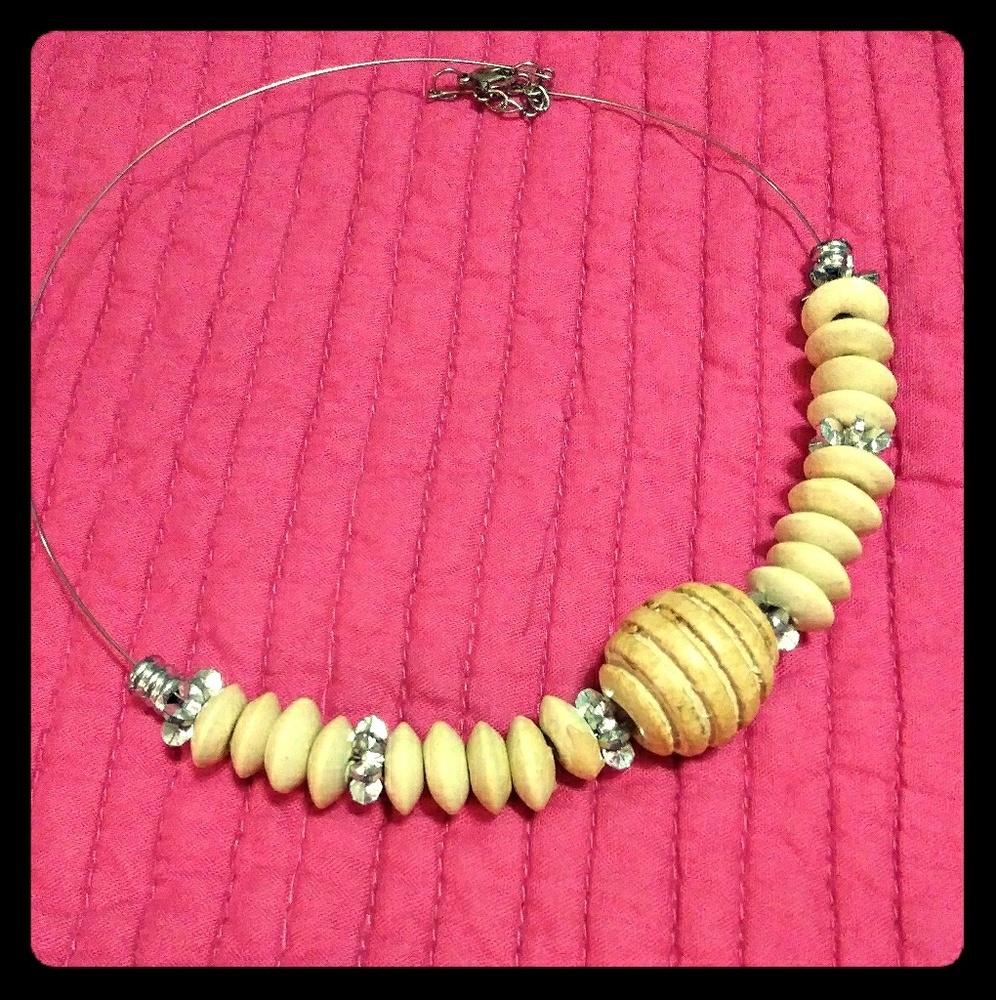Boho Wooden Choker