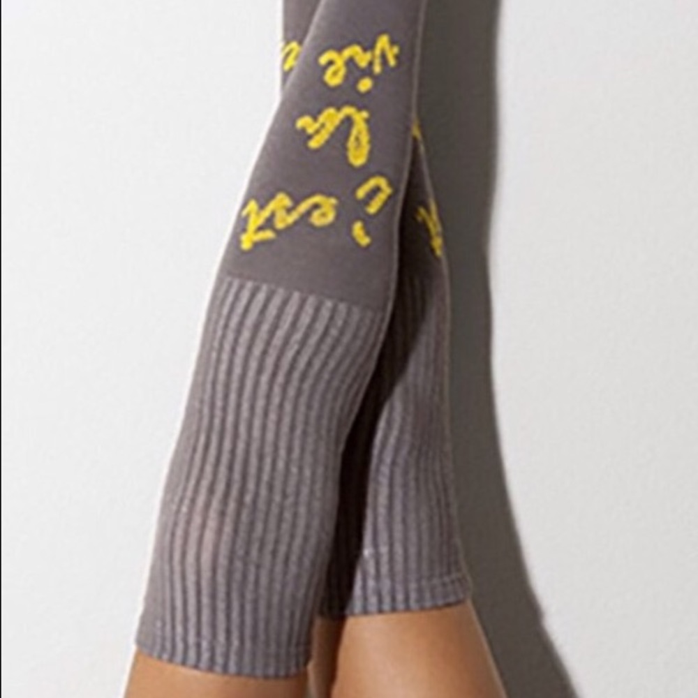 1 Left! C'est La Vie⚜️Knee High Socks - Picture 3 of 5