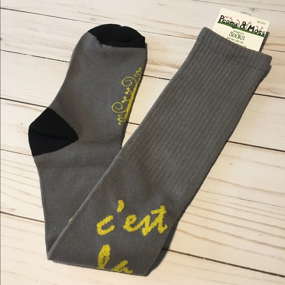 1 Left! C'est La Vie⚜️Knee High Socks - Picture 5 of 5