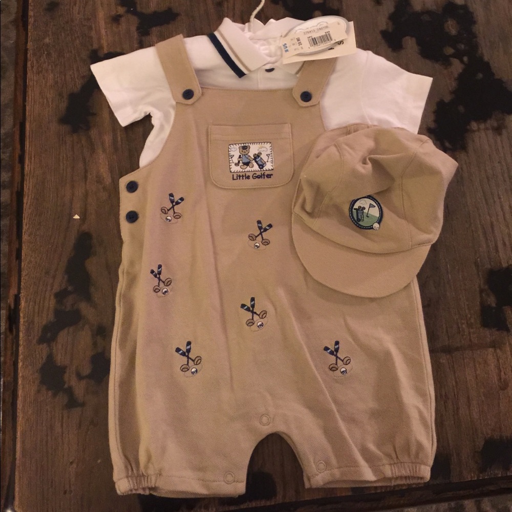 Three piece golfer set