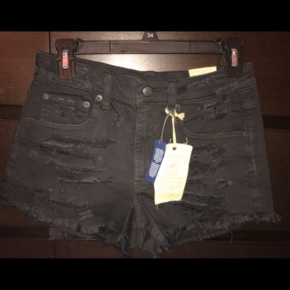 AEO Vintage Hi-Rise Festival Short - Picture 3 of 5