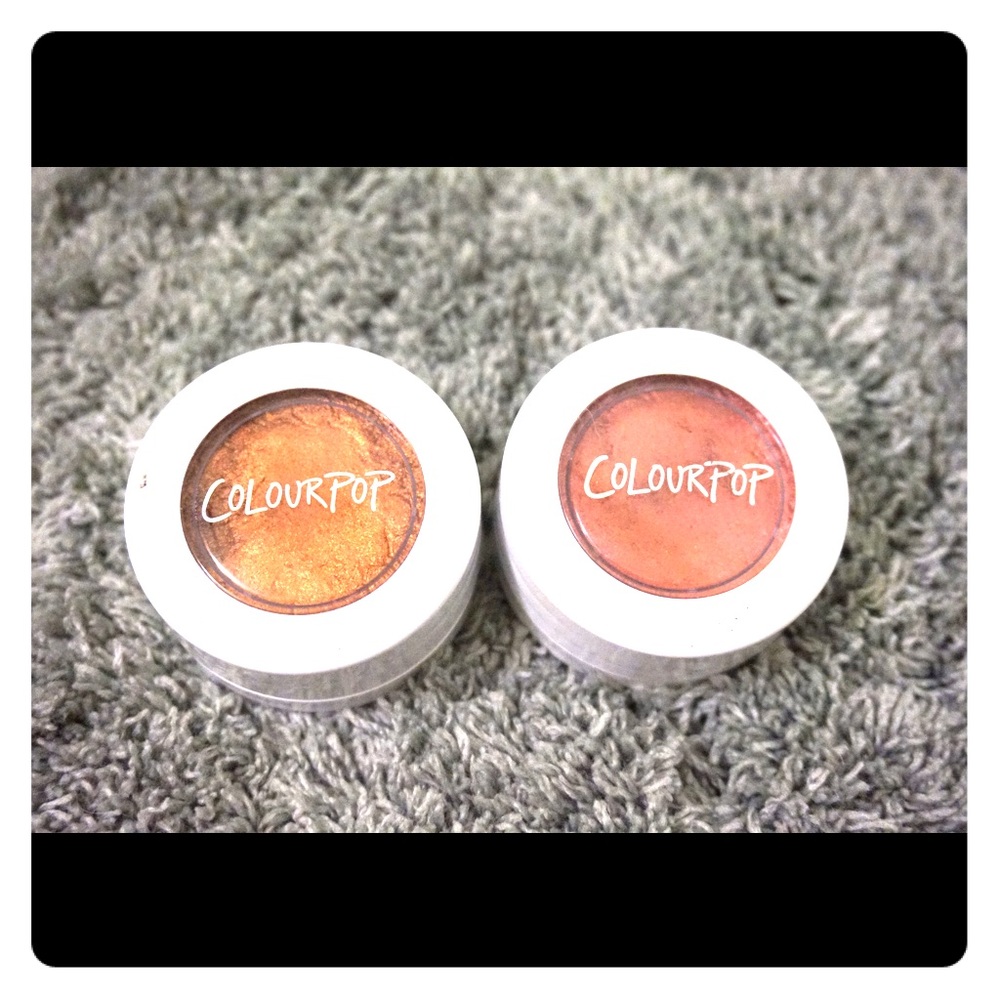 2 *authentic* Colour Pop Eyeshadow