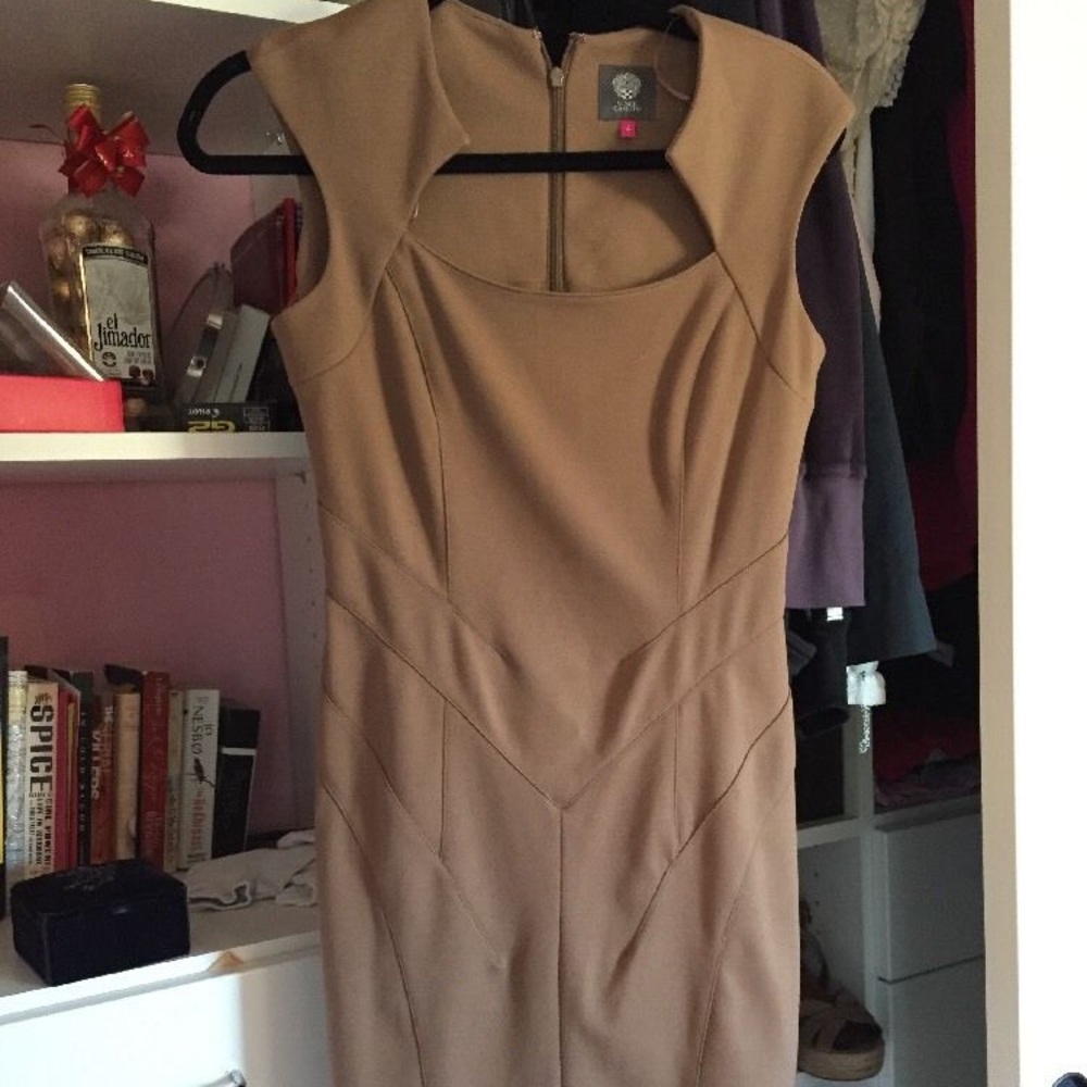 Brown Stretchy Vince Camuto Dress Sz 6