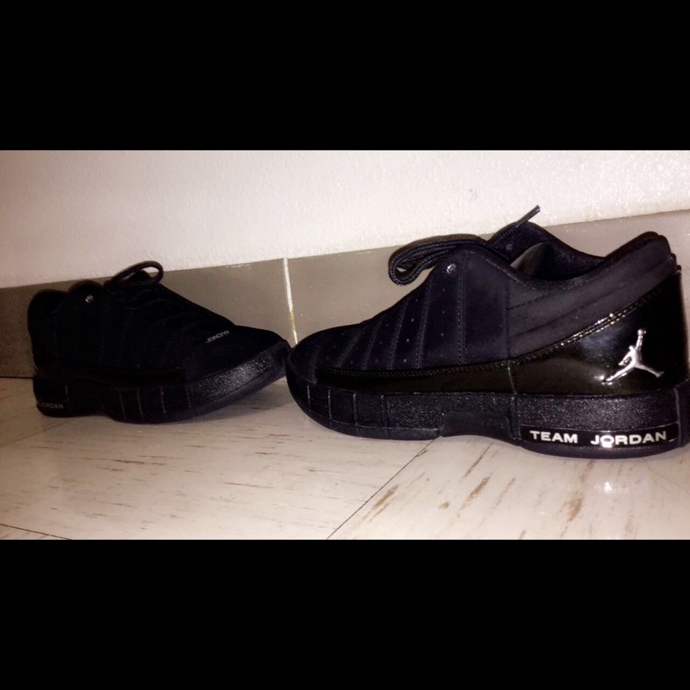 Black Team Jordans👟⚫️
