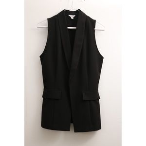 Guess Black Blazer Vest