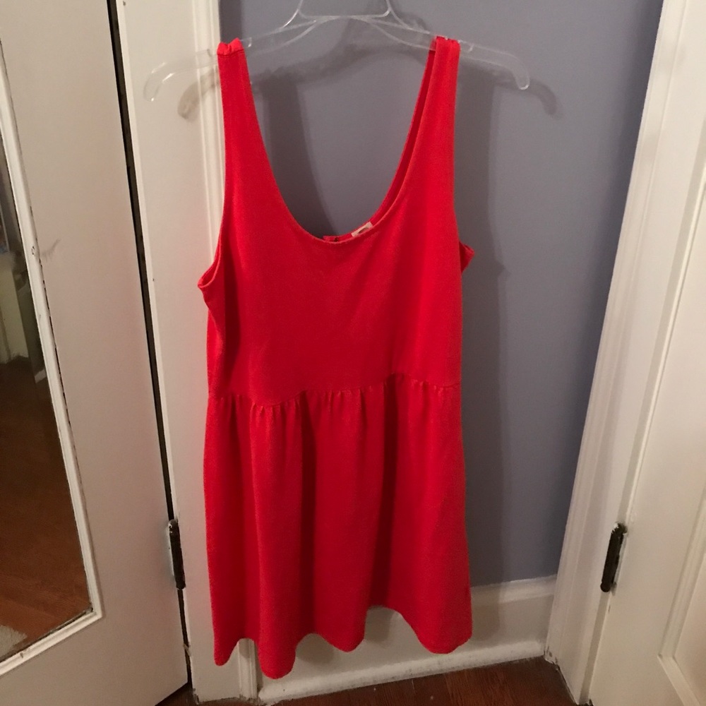 J. Crew Coral Skater Dress
