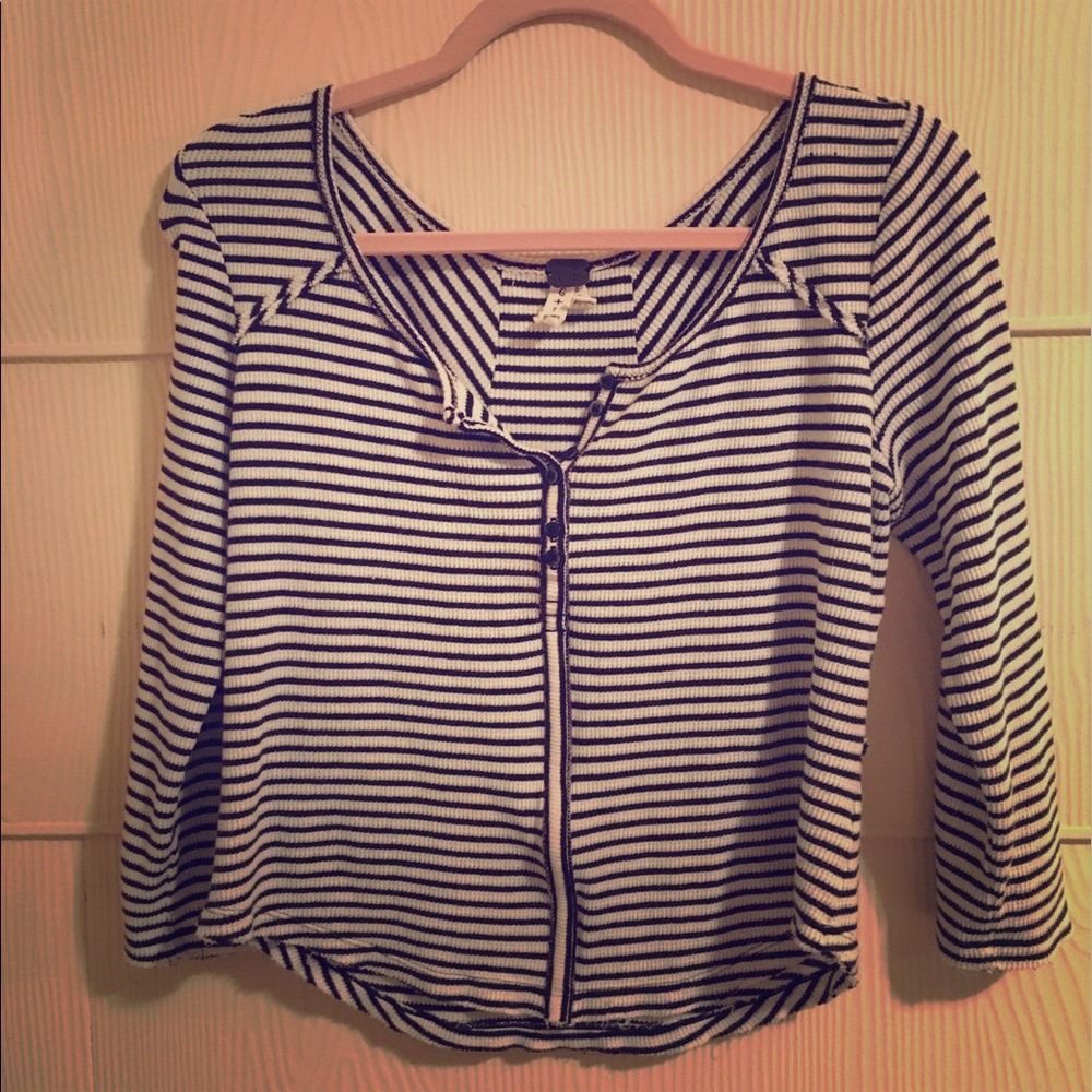 Free People Striped Top