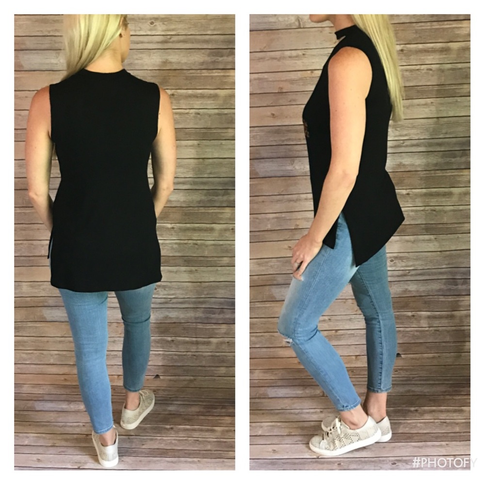 ‼️Strappy Cross Tank - Picture 2 of 3