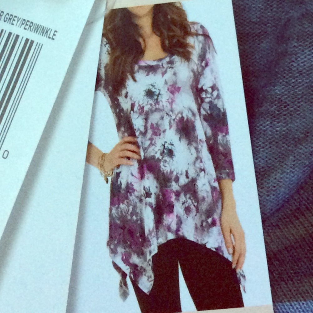 NWT✨Philosophy 3/4 sleeve tunic top