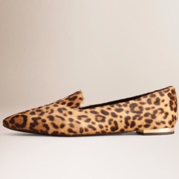 SOLD Burberry Leopard Print Loafers - Picture 2 of 8