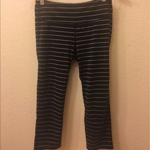 Striped Athleta leggings