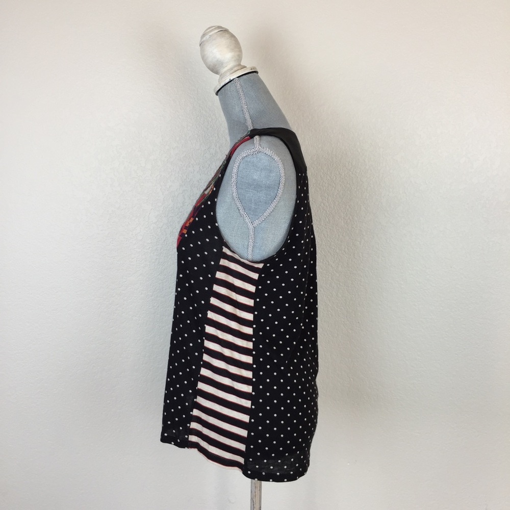 Tiny From Anthro Multi Pattern Sleeveless Top - image 4