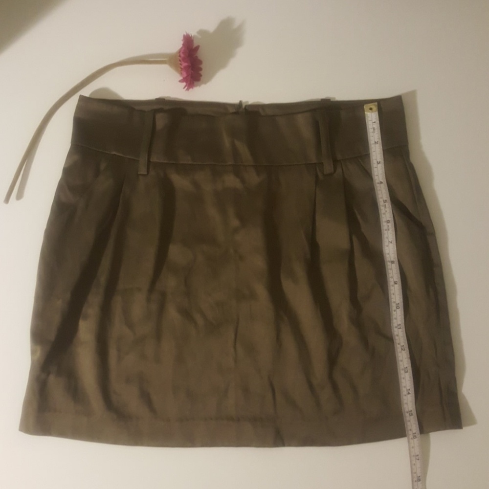 Olive skirt