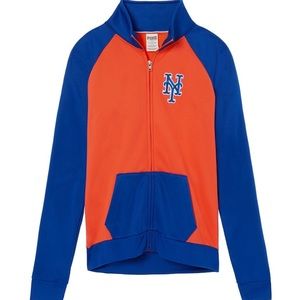 VS PINK New York Mets Bling Track Jacket