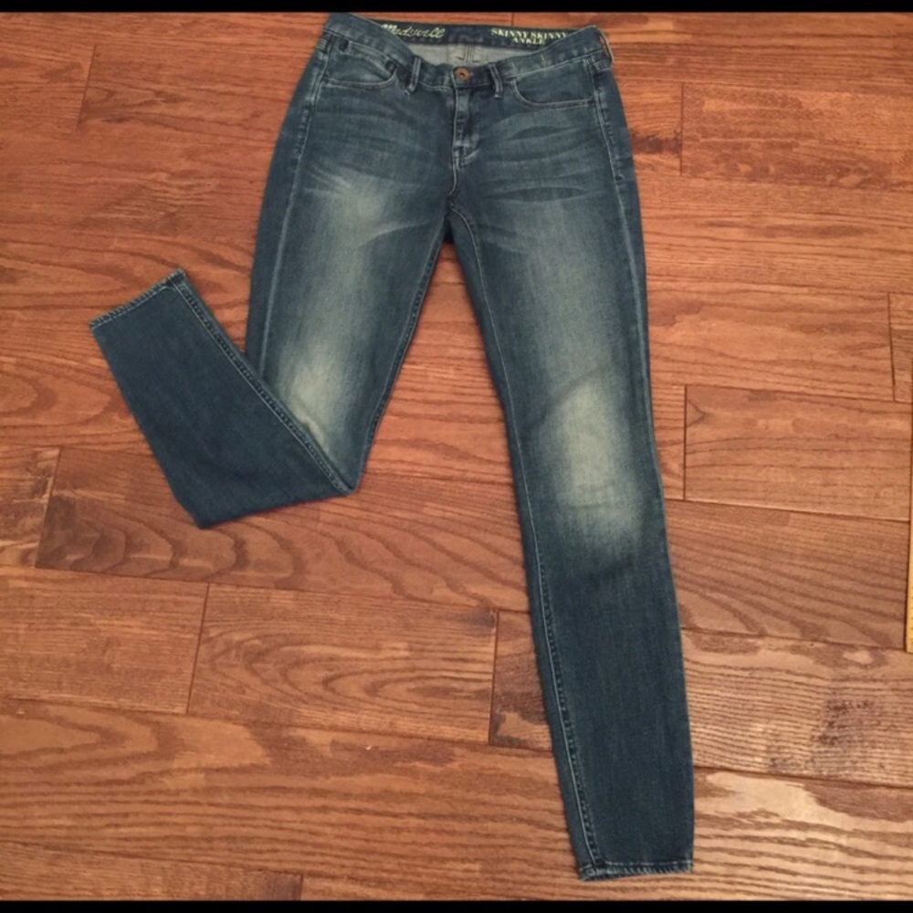 Madewell skinny skinny ankle jeans 26 **Reduced**