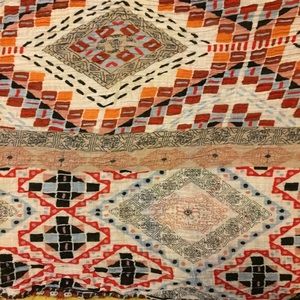 Brand new ZARA patterned scarf