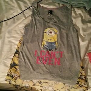 Minions dispicable me XL tank top