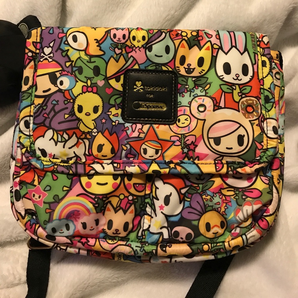 Authentic Tokidoki LeSportsac cross body bag