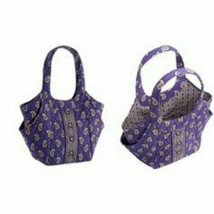 Simply violet vera Bradley tote bag