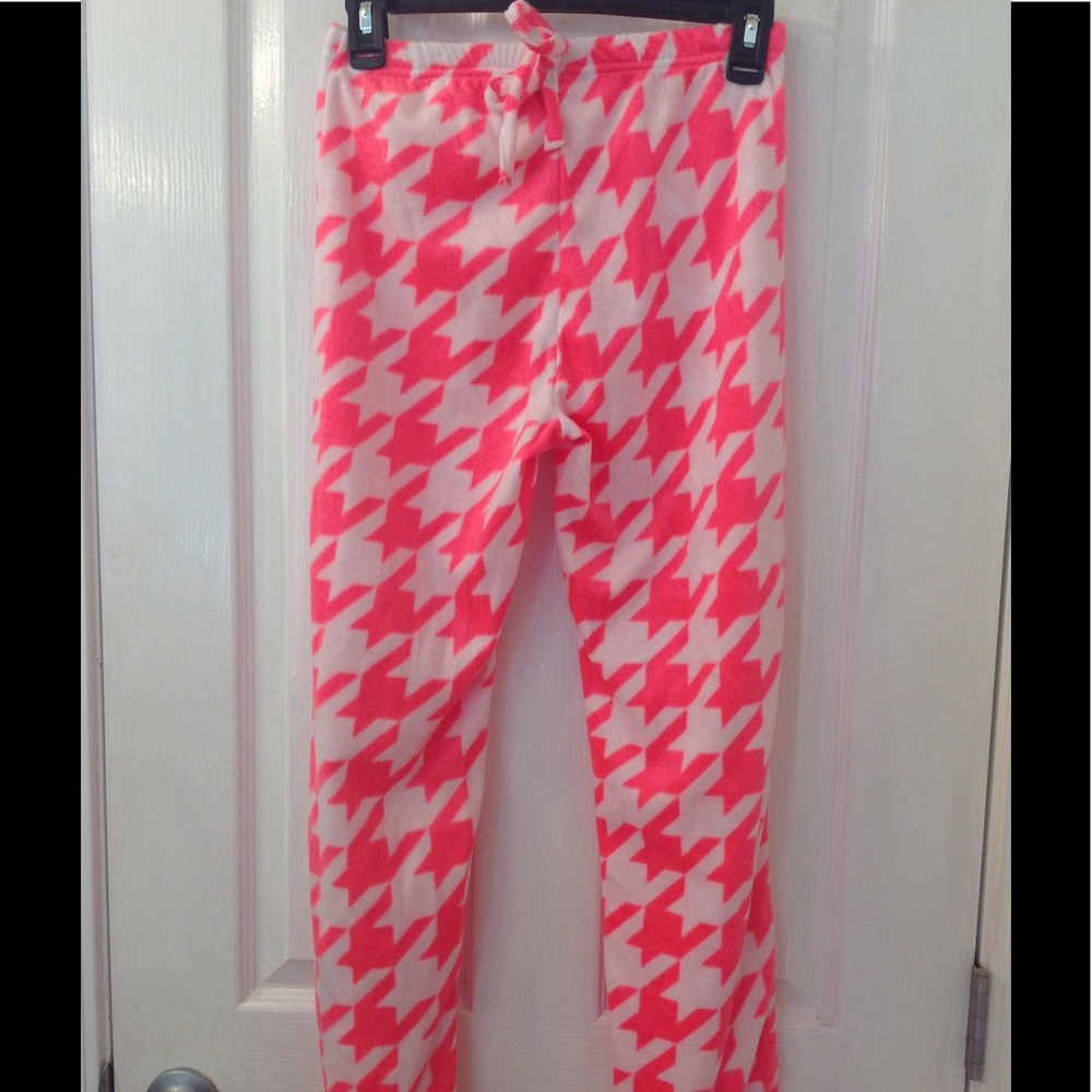 SUPER-SOFT, hot-pink Jr. Pajama Pants