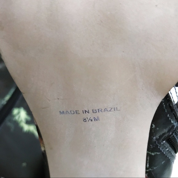 FINAL DROP Floral Graffiti block heel Boot - Picture 8 of 8