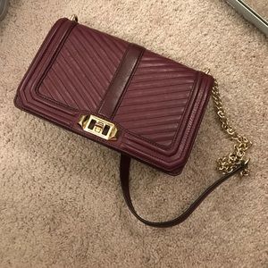 Rebecca Minkoff Love Leather Crossbody Bag