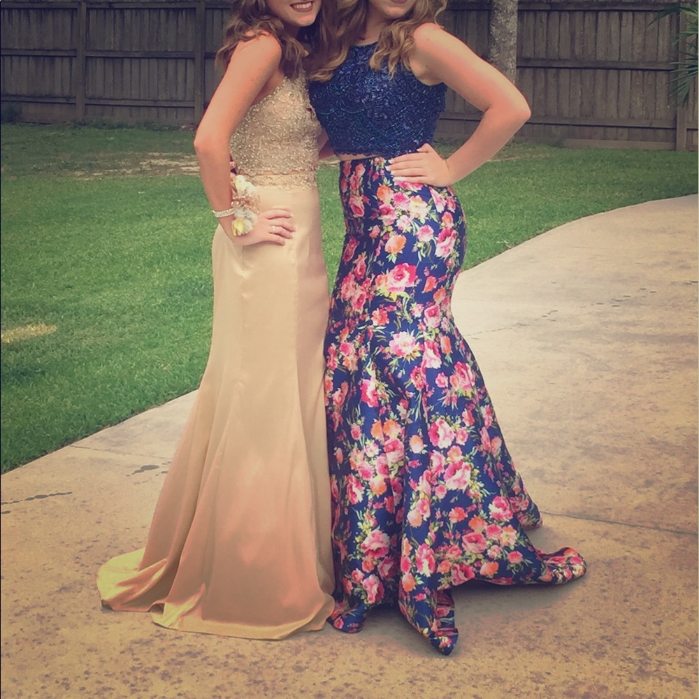 Two piece formal dress size 8