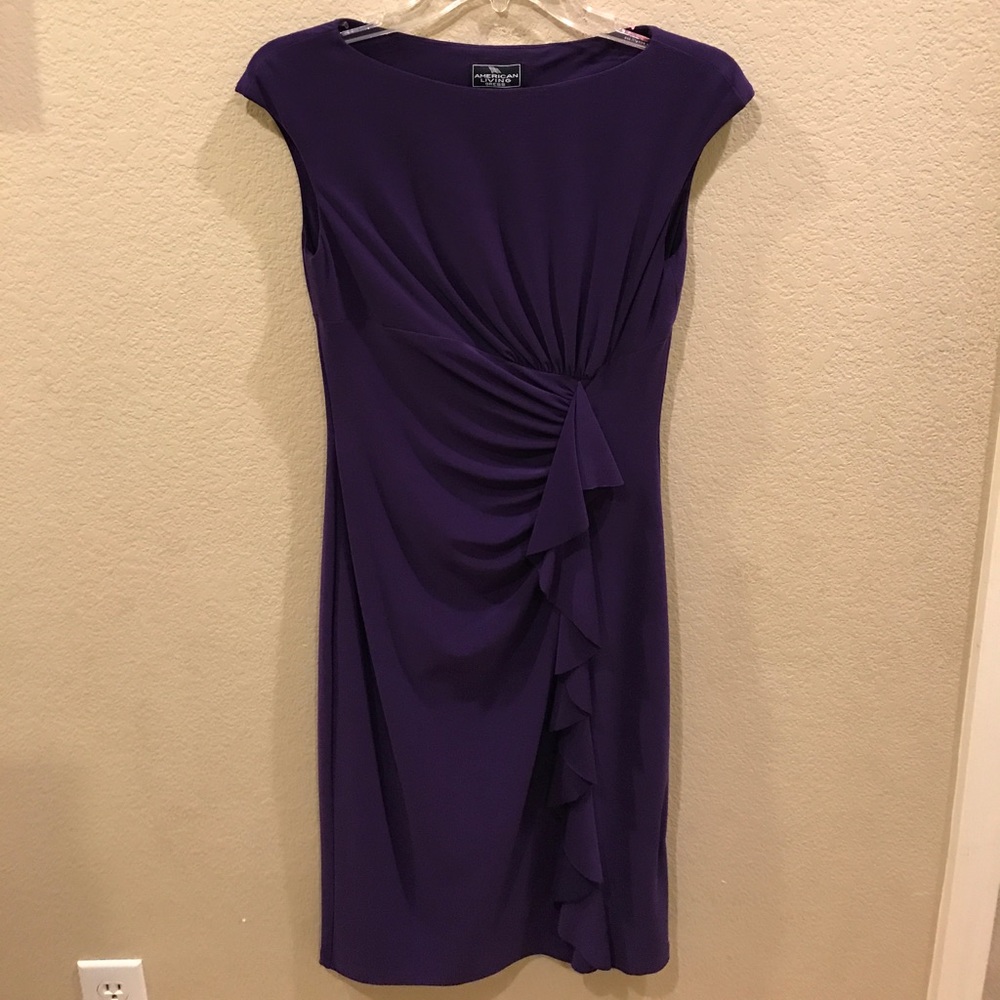 Purple Cocktail/Semi Formal Dress