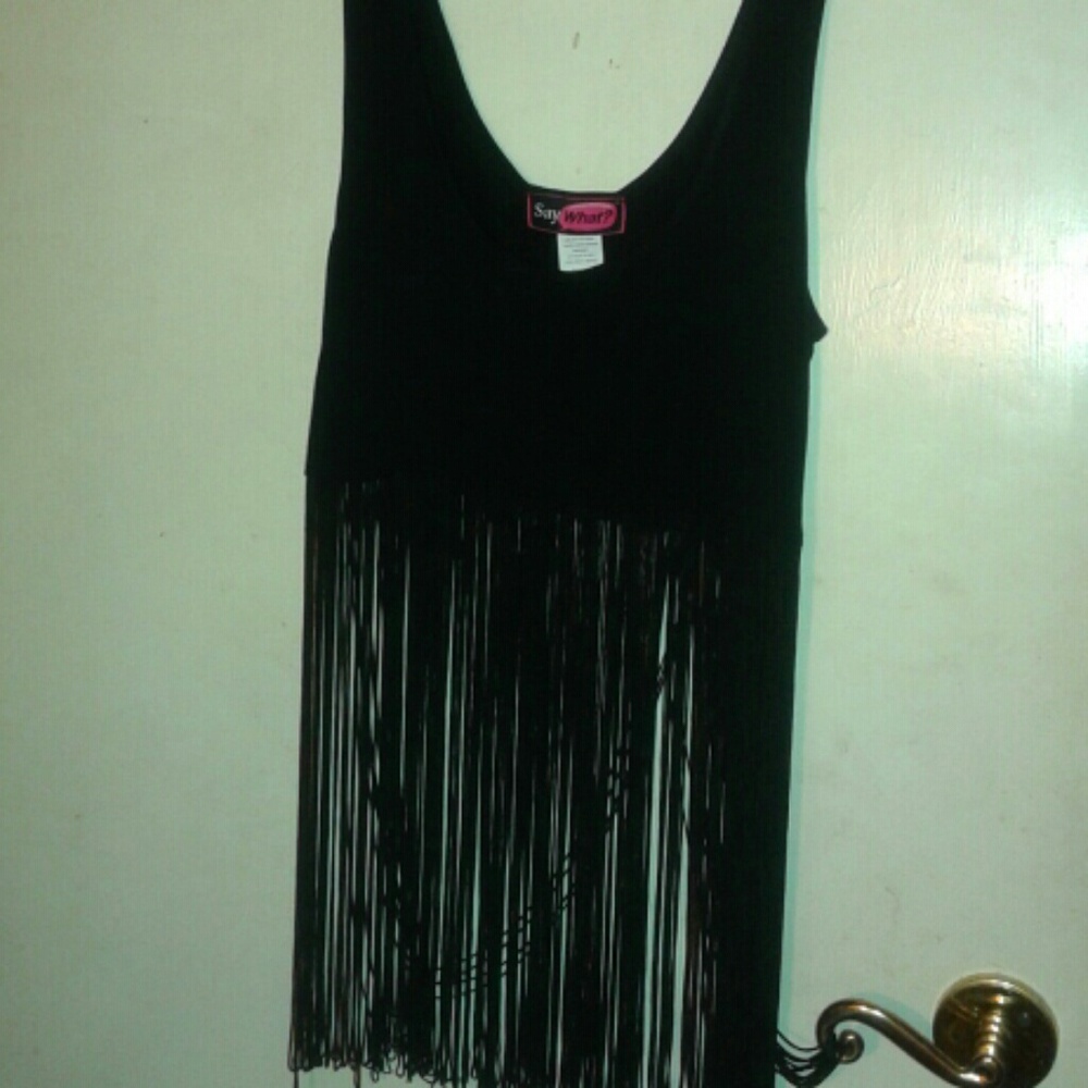 Sexy Fringe Crop Top