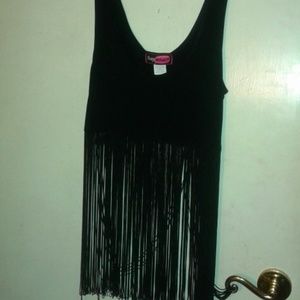 Sexy Fringe Crop Top