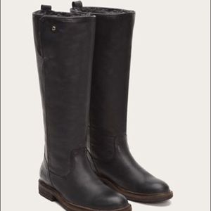 FRYE Beautiful black leather Frey Mara