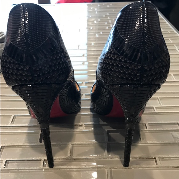 Rare style! KRISTALI 12O Black Patent/Suede - Picture 4 of 4