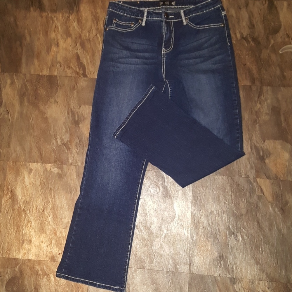 Luxe rhinestone jeans