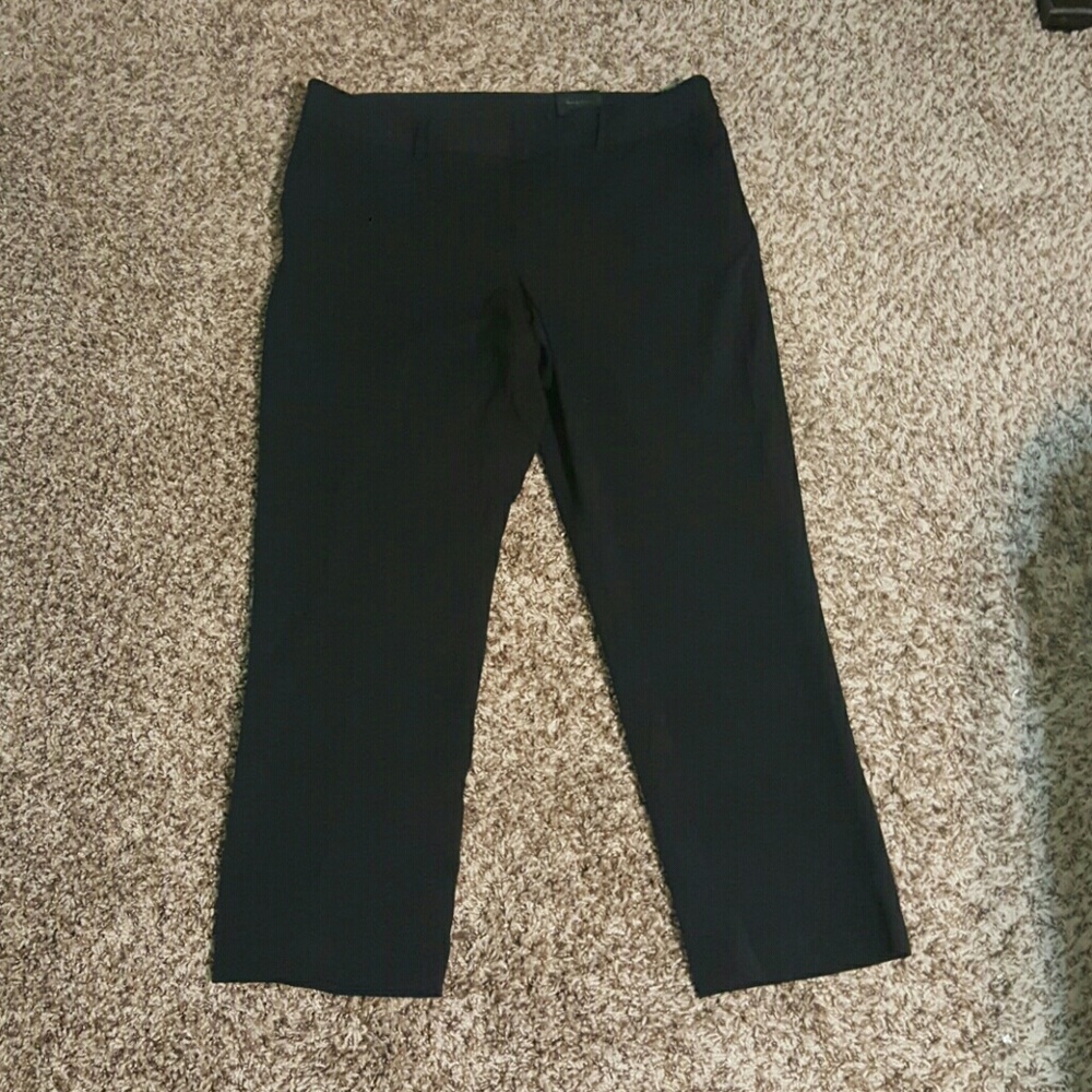 NEW Lane Bryant PETITE Black Dress Pants Sz 16P