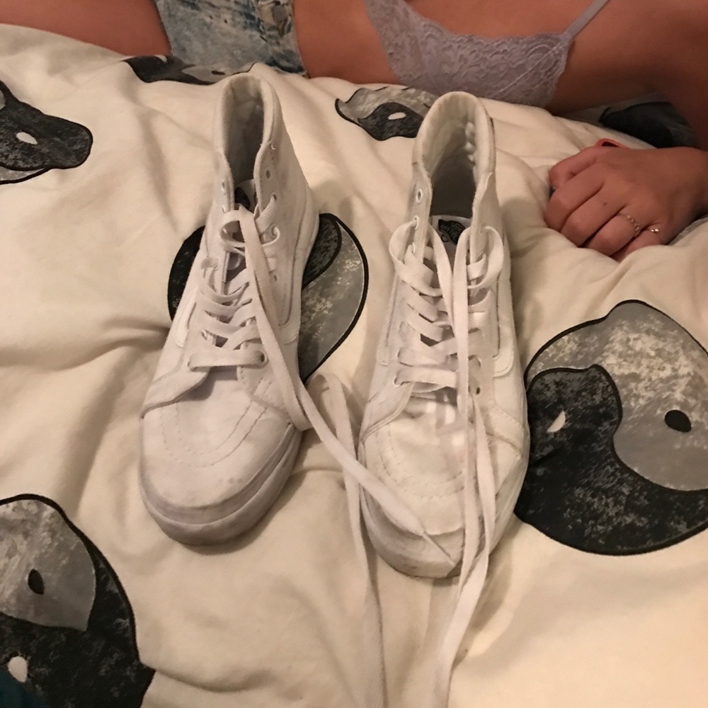 WHITE VANS 7.5 HIGHTOP