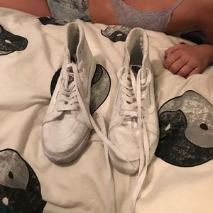 WHITE VANS 7.5 HIGHTOP