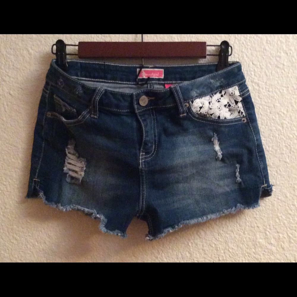 Sound girl (youth) shorts Wore a couple of times
